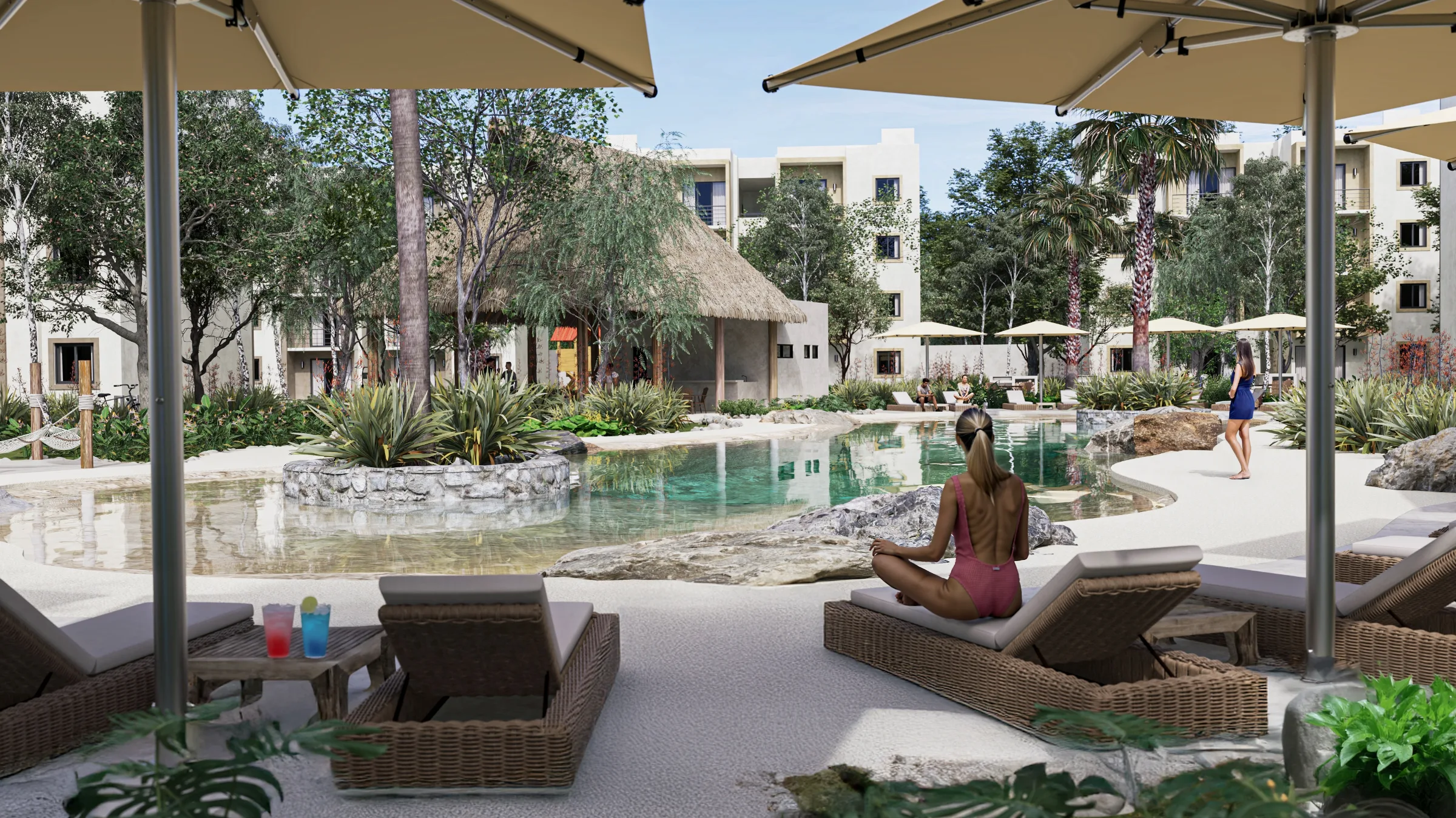 Departamentos de 2 recámaras en comunidad privada — Región 10, Tulum - 25